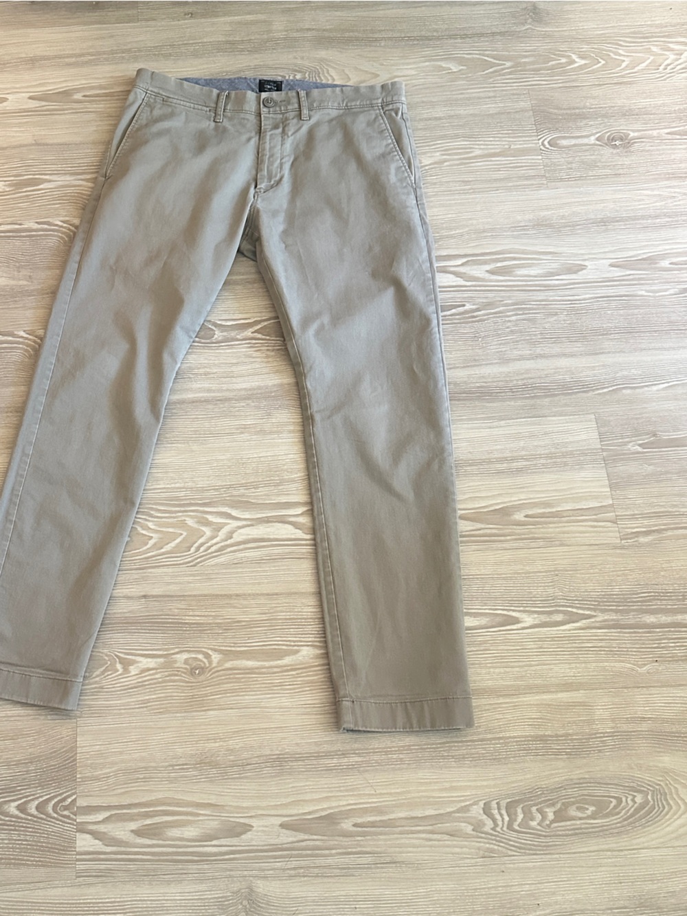 J. Crew Slim 484 Pants in Light Khaki Men: 31-30